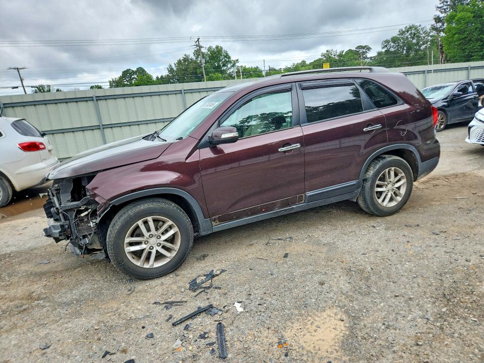 2015 Kia Sorento VIN 5XYKT4A66FG627685 COPART salvage auction — FRONT END, La - Cert Of Title-Salvage, sold $25 on 2026-07-23 (photo 1)