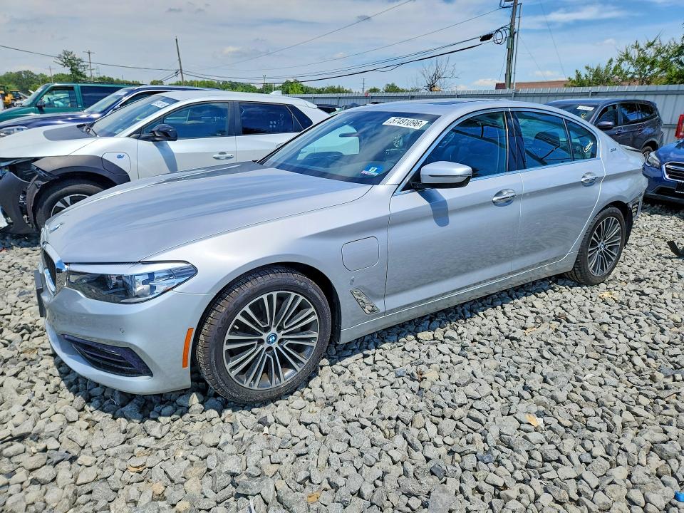 2018 BMW 5er VIN WBAJB1C57JB374393 COPART salvage auction — REAR END, Nj - Cert Of Title-Salvage, sold $7,700 on 2026-08-03 (photo 1)