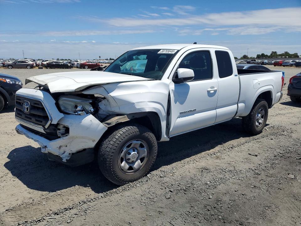 2016 Toyota Tacoma VIN 5TFRZ5CN5GX001311 COPART salvage auction — FRONT END, CA - SALVAGE CERTIFICATE, sold $4,050 on 2026-07-14 (photo 1)
