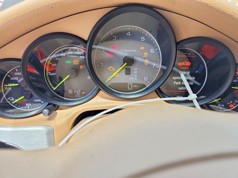 2016 Porsche Panamera VIN WP0AD2A77GL040522 COPART salvage auction — MECHANICAL, TX - CERTIFICATE OF TITLE, sold $5,000 on 2026-07-31 (photo 9)