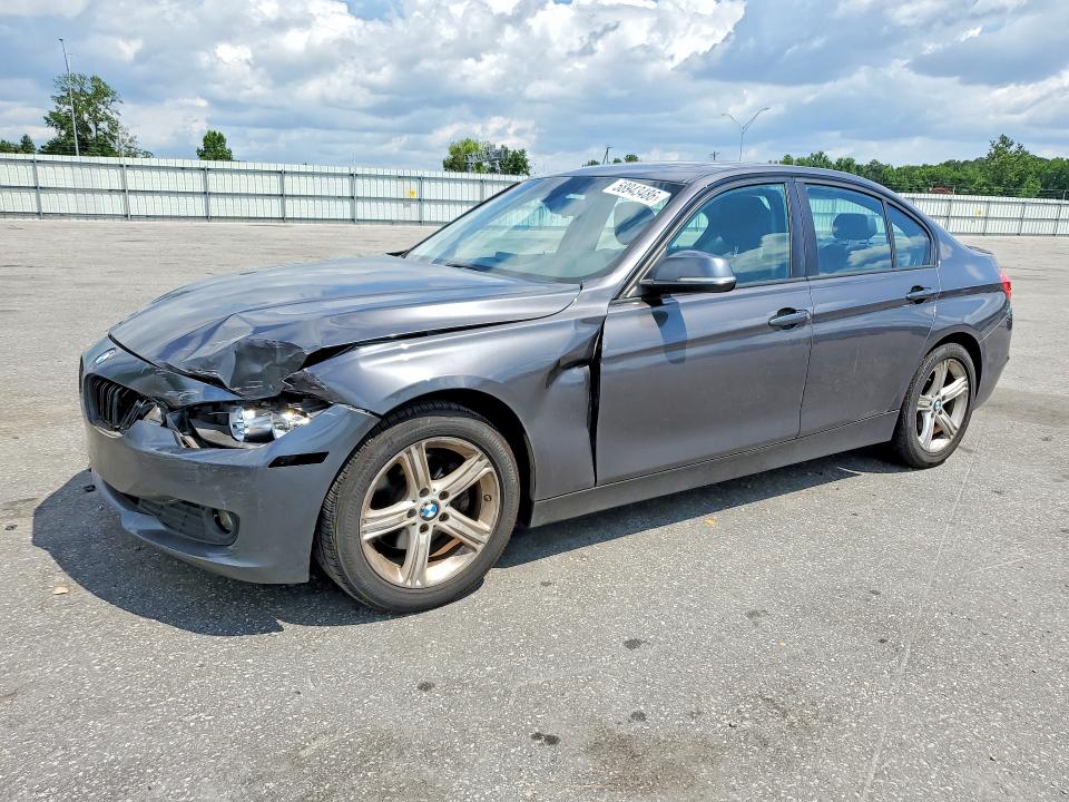2013 BMW 3er VIN WBA3B1C55DK128777 COPART salvage auction — FRONT END, Nc - Salvage Certificate Of Title, sold $275 on 2026-07-28 (photo 1)