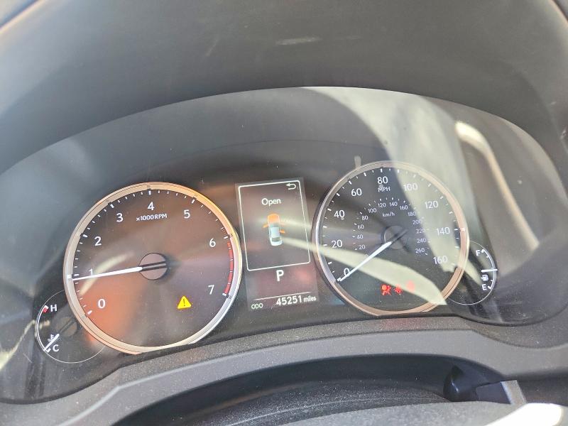 2019 Lexus Is VIN JTHBA1D2XK5090303 COPART salvage auction — REAR END, Ca - Salvage Certificate, sold $600 on 2026-07-28 (photo 9)