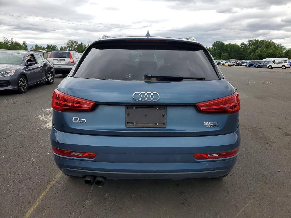 2017 Audi Q3 VIN WA1ECCFS2HR009534 COPART salvage auction — MECHANICAL, Or - Certificate Of Title, sold $4,050 on 2026-07-06 (photo 6)