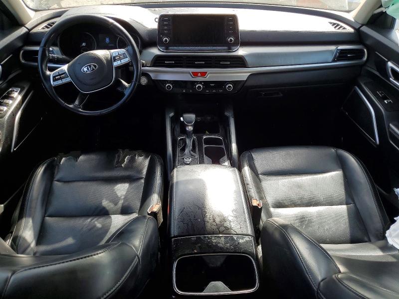 2021 Kia Telluride VIN 5XYP24HC0MG110724 COPART salvage auction — ALL OVER, Ca - Salvage Certificate, sold $2,800 on 2026-07-13 (photo 8)