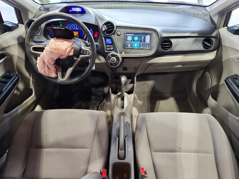 2011 Honda Insight VIN JHMZE2H36BS001694 COPART salvage auction — FRONT END, La - Cert Of Title-Salvage, sold $175 on 2026-07-28 (photo 8)