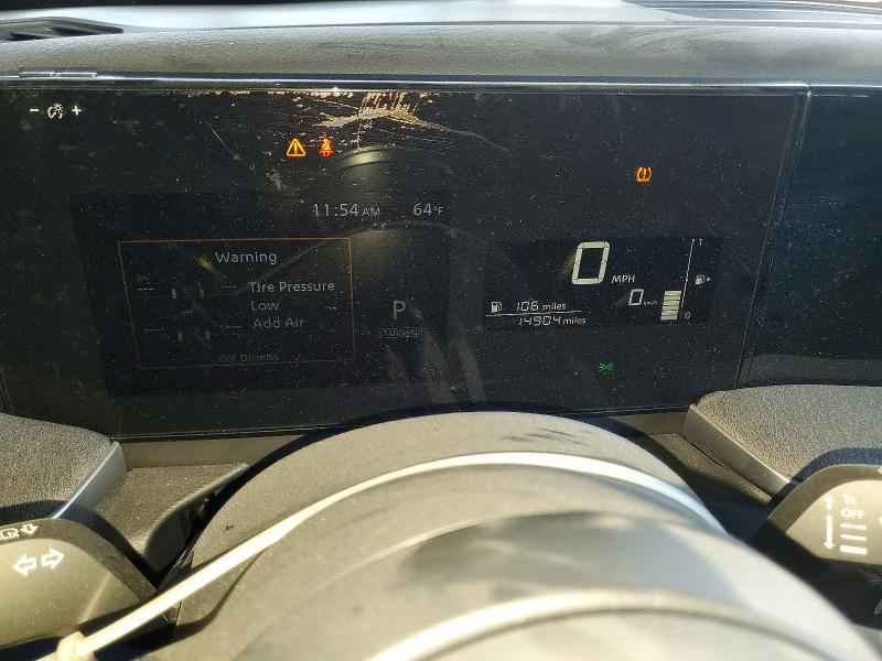2025 Nissan Kicks VIN 3N8AP6CB2SL405593 COPART salvage auction — FRONT END, Ca - Salvage Certificate, sold $5,200 on 2026-07-02 (photo 9)