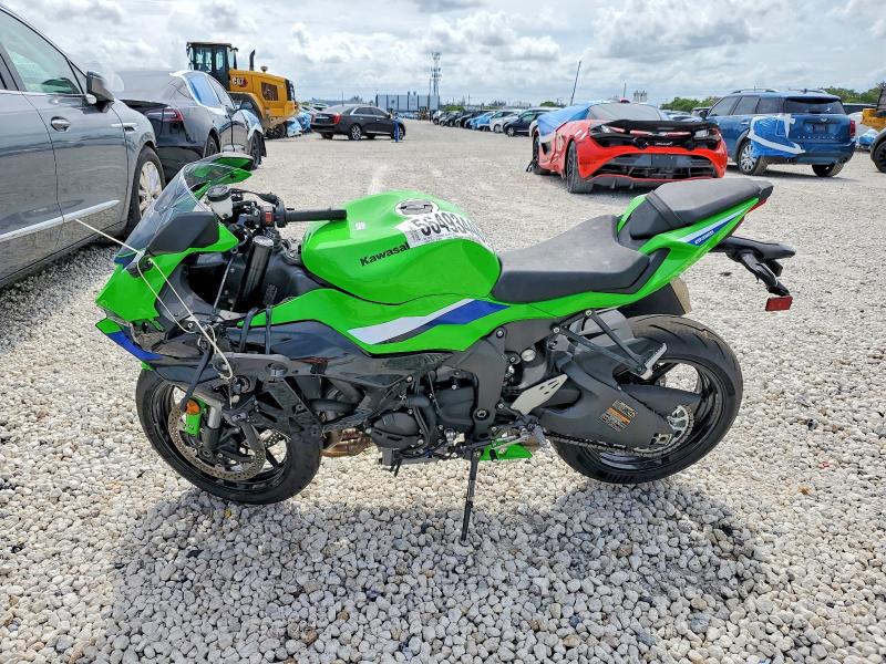 2026 Kawasaki Zx VIN JKBZXJK13TA015725 COPART salvage auction — FRONT END, Fl - Certificate Of Destruction, sold $3,650 on 2026-07-02 (photo 3)