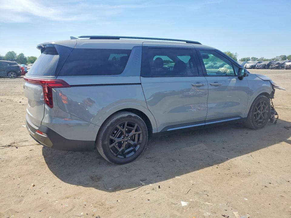 2025 Kia Carnival VIN KNDNE5K34S6482242 COPART salvage auction — FRONT END, VA - CERT OF TITLE - SALVAGE, sold $10,000 on 2026-07-29 (photo 3)