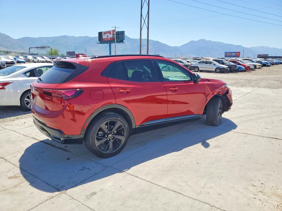 2025 Buick Envision VIN LRBFZLE43SD020539 COPART salvage auction — FRONT END, Ut - Salvage Certificate, sold $9,200 on 2026-08-03 (photo 3)