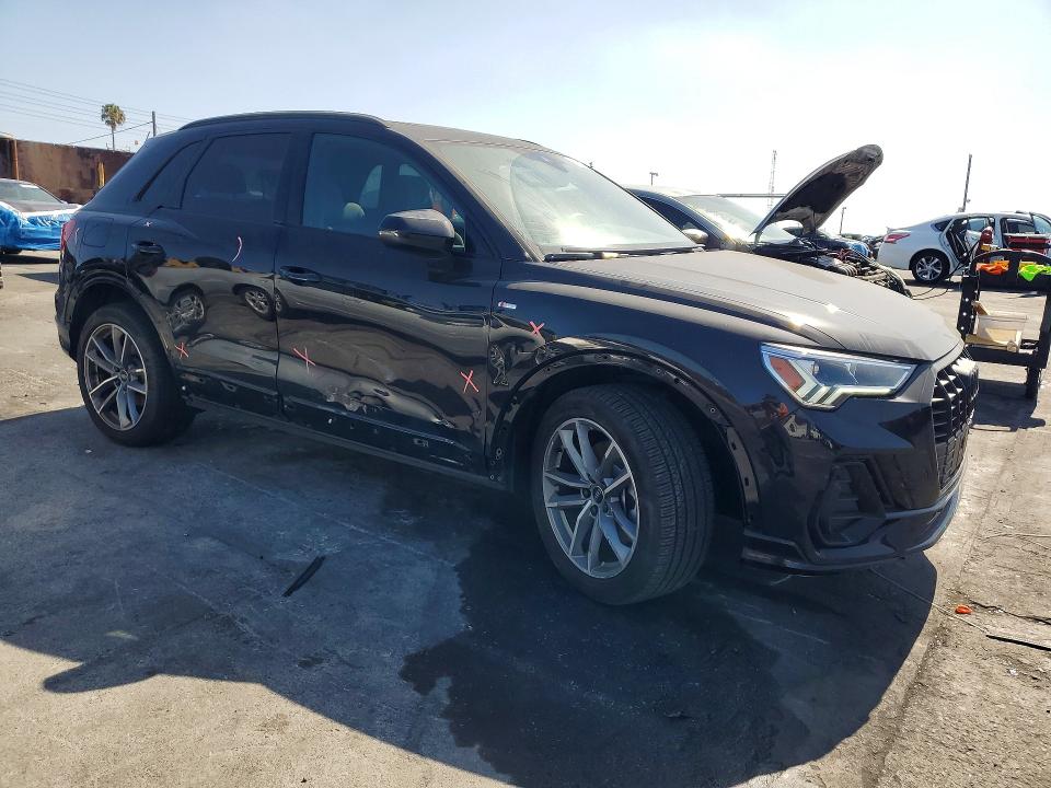 2024 Audi Q3 VIN WA1DECF3XR1098476 COPART salvage auction — SIDE, Ca - Salvage Certificate, sold $13,600 on 2026-07-15 (photo 4)