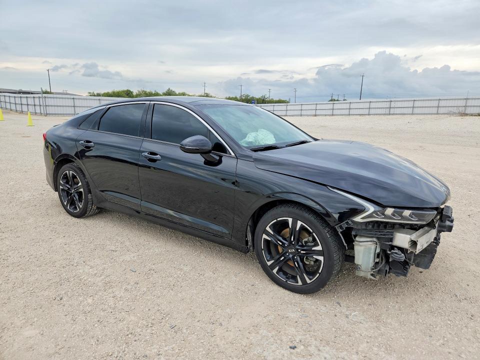 2021 Kia K5 VIN 5XXG64J25MG037652 COPART salvage auction — FRONT END, TX - SALVAGE VEHICLE TITLE (P), sold $2,400 on 2026-07-16 (photo 4)