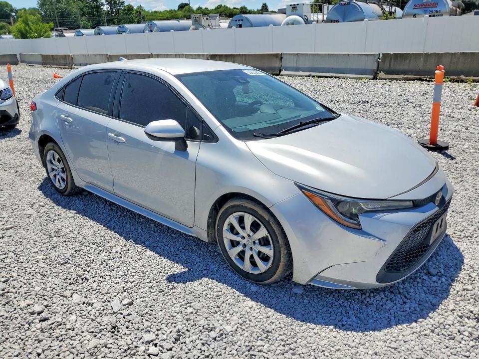 2020 Toyota Corolla VIN 5YFEPRAE1LP090074 COPART salvage auction — FRONT END, Mo - Salvage Certificate Of Title, sold $3,000 on 2026-07-21 (photo 4)