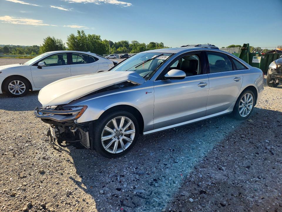 2012 Audi A6 VIN WAUHGAFC3CN041572 COPART salvage auction — FRONT END, Mi - Certificate Of Title, sold $200 on 2026-07-23 (photo 1)