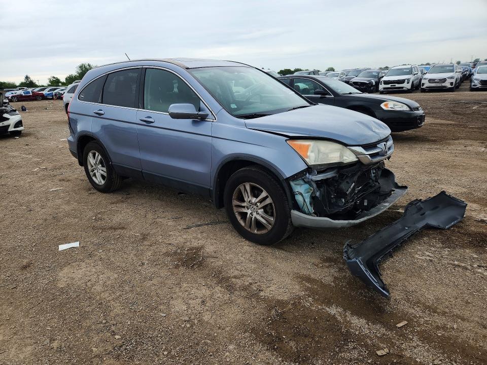 2010 Honda Cr-v VIN JHLRE3H73AC008446 COPART salvage auction — FRONT END, Il - Salvage Certificate, sold $300 on 2026-07-30 (photo 4)
