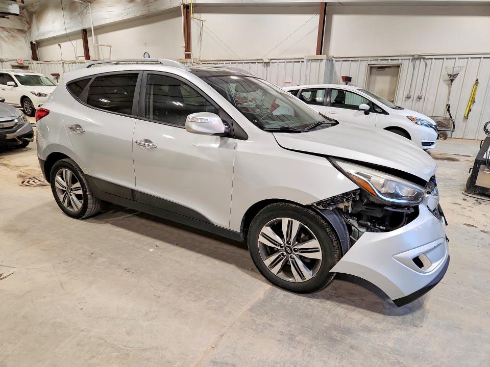 2014 Hyundai Tucson VIN KM8JU3AG7EU894905 COPART salvage auction — FRONT END, Wi - Certificate Of Title, sold $1,550 on 2026-07-15 (photo 4)