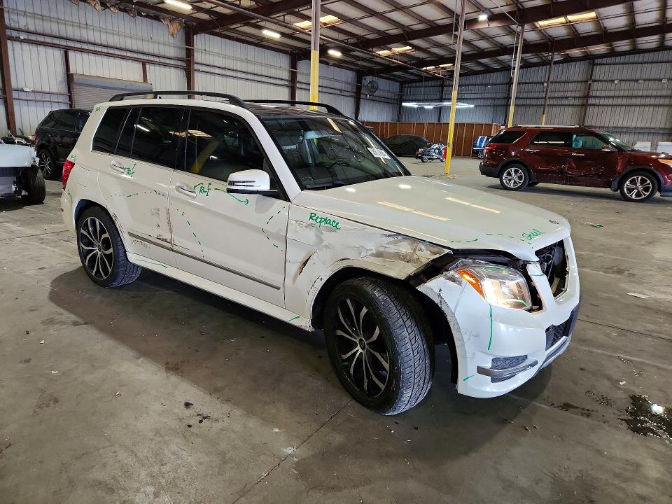 2015 Mercedes-benz Glk-klasse VIN WDCGG0EB8FG380638 COPART salvage auction — FRONT END, Fl - Cert Of Title Slvg Rebuildable, sold $3,150 on 2026-07-06 (photo 4)
