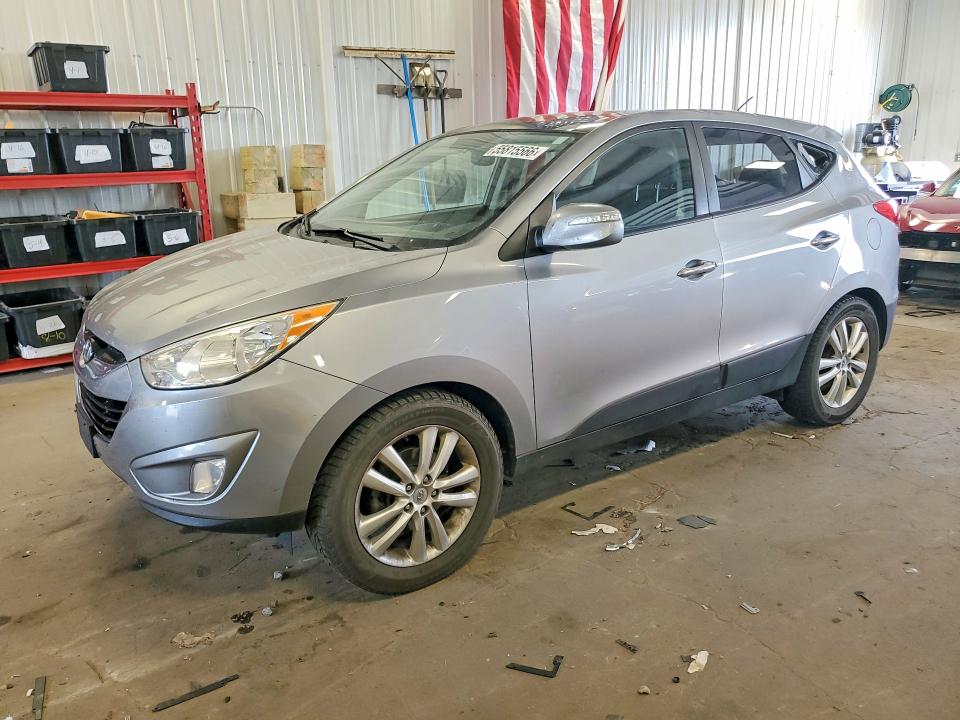 2011 Hyundai Tucson VIN KM8JUCAC1BU171026 COPART salvage auction — REAR END, Mn - Cert Of Title-Prior Salvage, sold $325 on 2026-07-21 (photo 1)