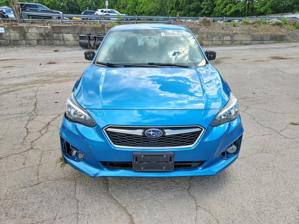 2018 Subaru Impreza VIN 4S3GKAD67J3625203 COPART salvage auction — REAR END, Ny - Mv-907A Salvage Certificate, sold $650 on 2026-07-02 (photo 5)