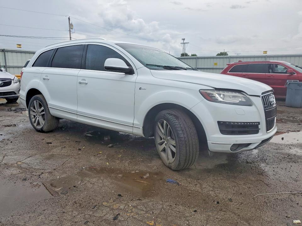 2013 Audi Q7 VIN WA1LGBFE5DD015867 COPART salvage auction — MECHANICAL, Il - Certificate Of Title (P), sold $475 on 2026-07-06 (photo 4)