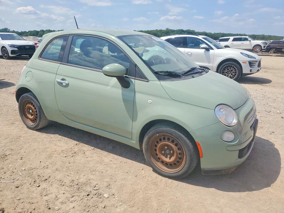 2013 Fiat 500 VIN 3C3CFFAR6DT512340 COPART salvage auction — MECHANICAL, Mo - Dealer Only Clean Title, sold $125 on 2026-07-30 (photo 4)