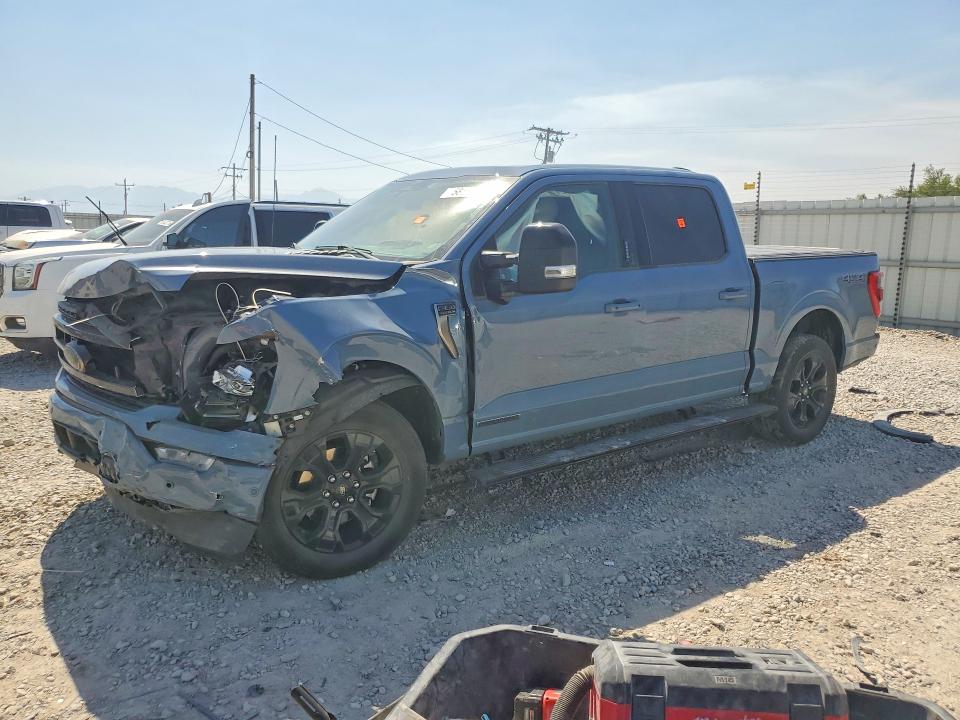 2023 Ford F-150 VIN 1FTFW1ED7PFB64704 COPART salvage auction — FRONT END, Ut - Salvage Certificate, sold $17,700 on 2026-07-31 (photo 1)