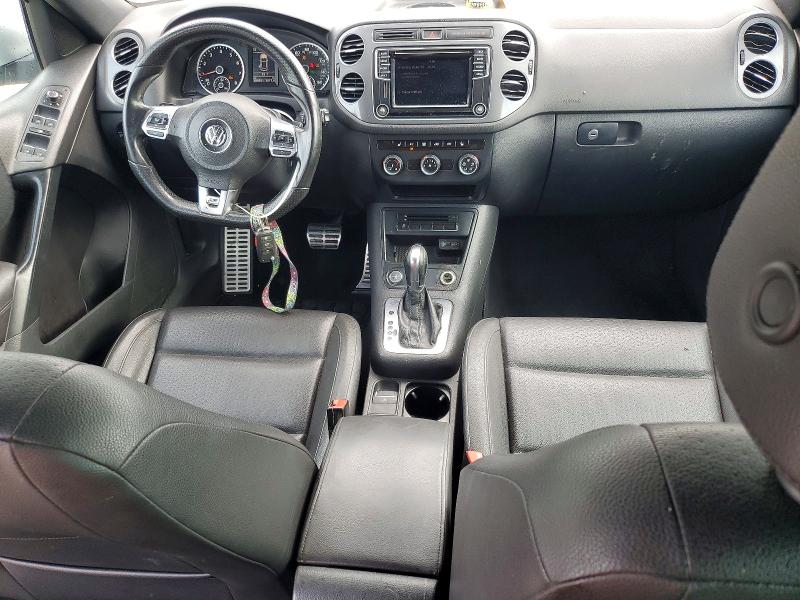 2016 Volkswagen Tiguan VIN WVGAV7AX7GW052447 COPART salvage auction — FRONT END, Tx - Salvage Vehicle Title, sold $2,000 on 2026-07-14 (photo 8)