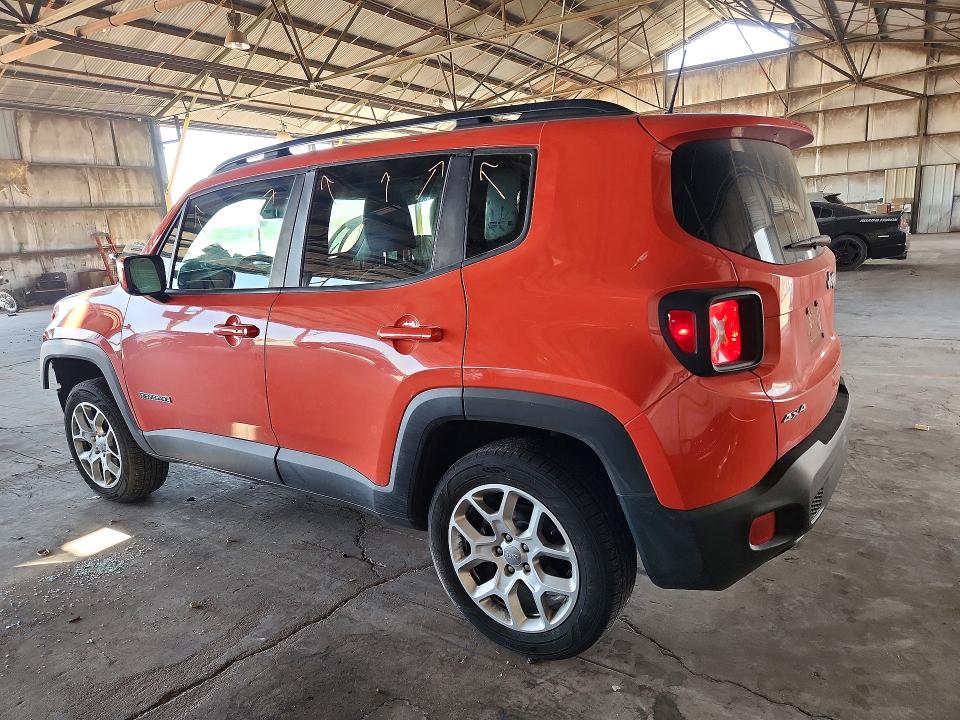 2018 Jeep VIN ZACCJBBB9JPJ08680 COPART salvage auction — FRONT END, AZ - CERT OF TITLE - SALVAGE, sold $450 on 2026-07-29 (photo 2)