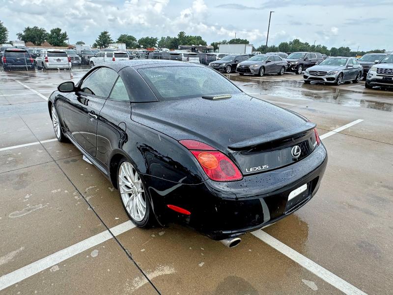 2002 Lexus Sc 430 VIN JTHFN48Y120027612 COPART salvage auction — NORMAL WEAR, Tx - Certificate Of Title (P), sold $2,100 on 2026-07-02 (photo 3)