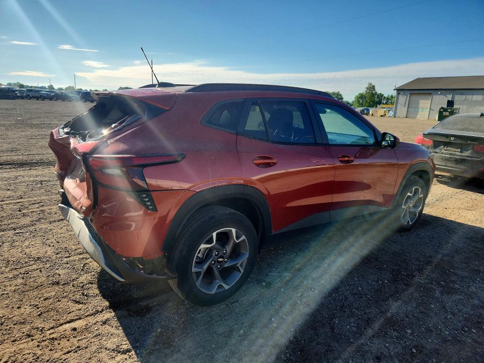 2024 Chevrolet Trax VIN KL77LHE21RC101006 COPART salvage auction — REAR END, Mi - Certificate Of Title, sold $200 on 2026-07-29 (photo 3)