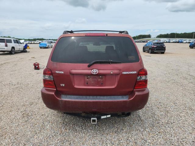 2004 Toyota Highlander VIN JTEGP21A340011623 COPART salvage auction — NORMAL WEAR, Al - Certificate Of Title, sold $850 on 2026-07-15 (photo 6)