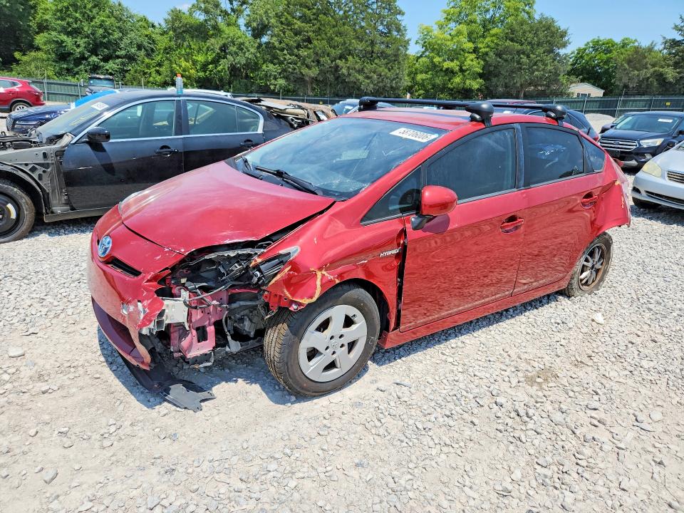 2011 Toyota Prius VIN JTDKN3DU2B5303957 COPART salvage auction — REAR END, Tn - Salvage Certificate, sold $600 on 2026-07-21 (photo 1)