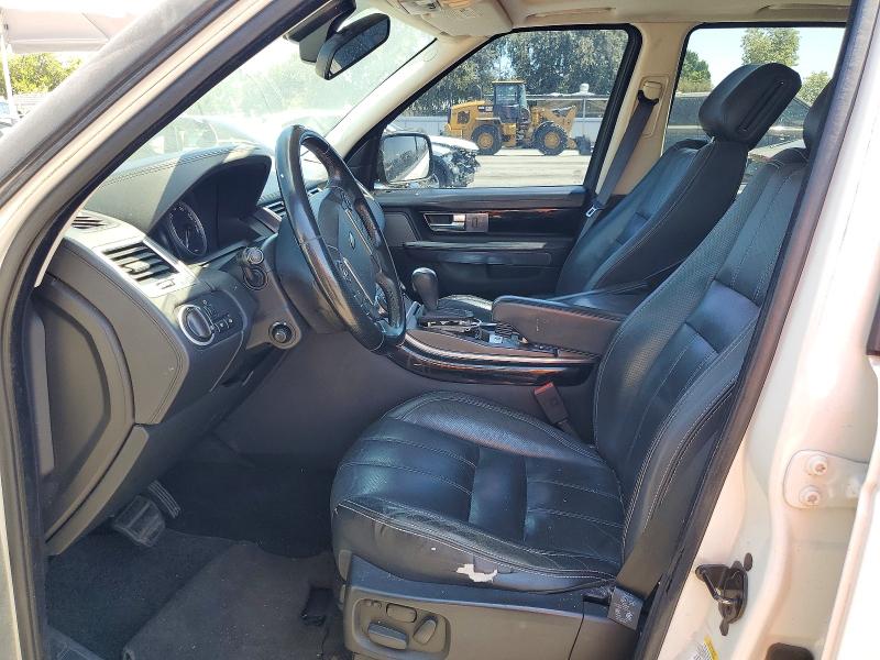 2010 Land rover Range rover sport VIN SALSK2D49AA228269 COPART salvage auction — VANDALISM, Ca - Salvage Certificate, sold $425 on 2026-07-17 (photo 7)