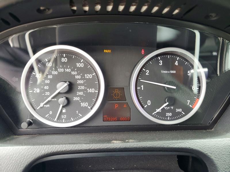 2009 BMW X6 VIN 5UXFG83579LZ92515 COPART salvage auction — MINOR DENT/SCRATCHES, Nm - Cert Of Title-Salvage, sold $2,500 on 2026-07-31 (photo 9)