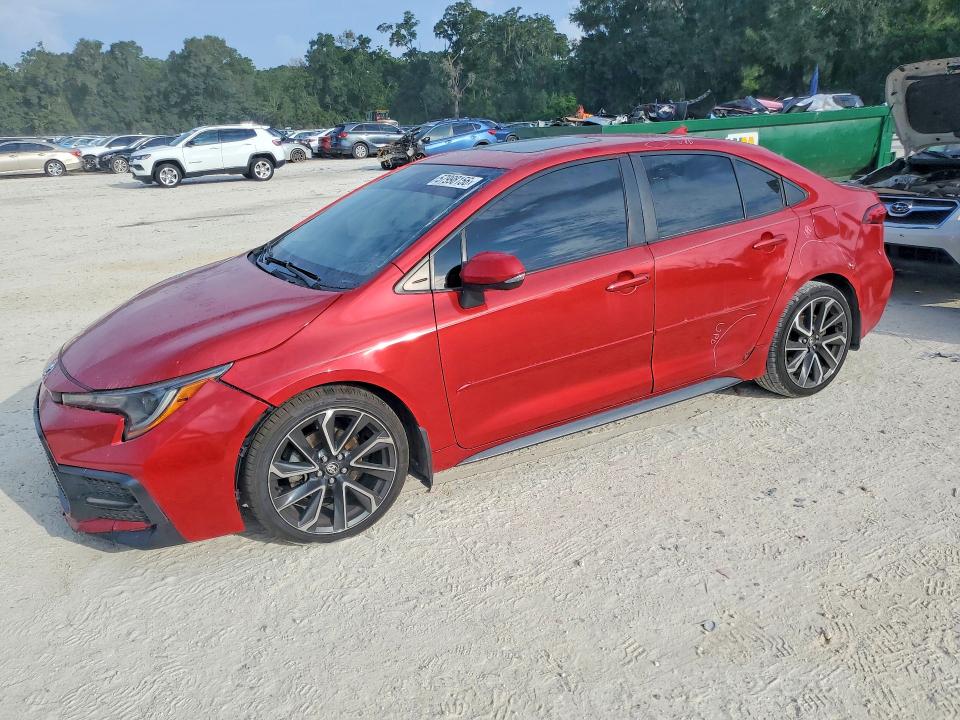2021 Toyota VIN JTDT4MCE1MJ057968 COPART salvage auction — FRONT END, Fl - Cert Of Title Slvg Rebuildable, sold $6,800 on 2026-07-14 (photo 1)