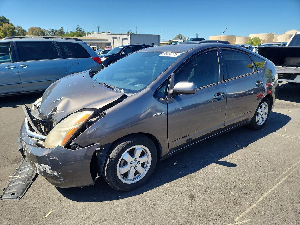 2006 Toyota Prius VIN JTDKB20U663194834 COPART salvage auction — FRONT END, Ca - Salvage Certificate, sold $575 on 2026-07-08 (photo 1)