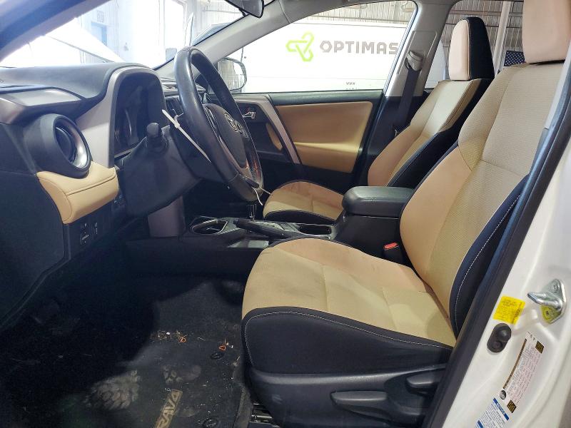 2016 Toyota Rav 4 VIN JTMRFREV9GJ062354 COPART salvage auction — FRONT END, Pa - Certificate Of Salvage, sold $6,200 on 2026-07-16 (photo 7)