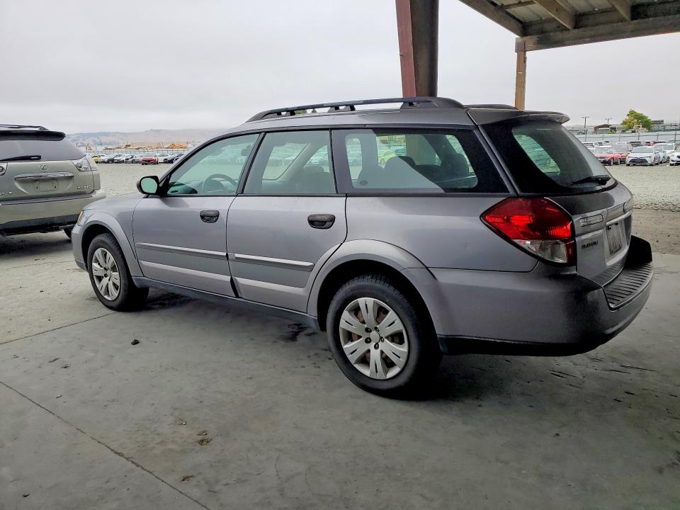 2008 Subaru Outback VIN 4S4BP60CX87337436 COPART salvage auction — MINOR DENT/SCRATCHES, Ca - Dis/Dlr/Exp Only Clean Title, sold $200 on 2026-07-02 (photo 2)