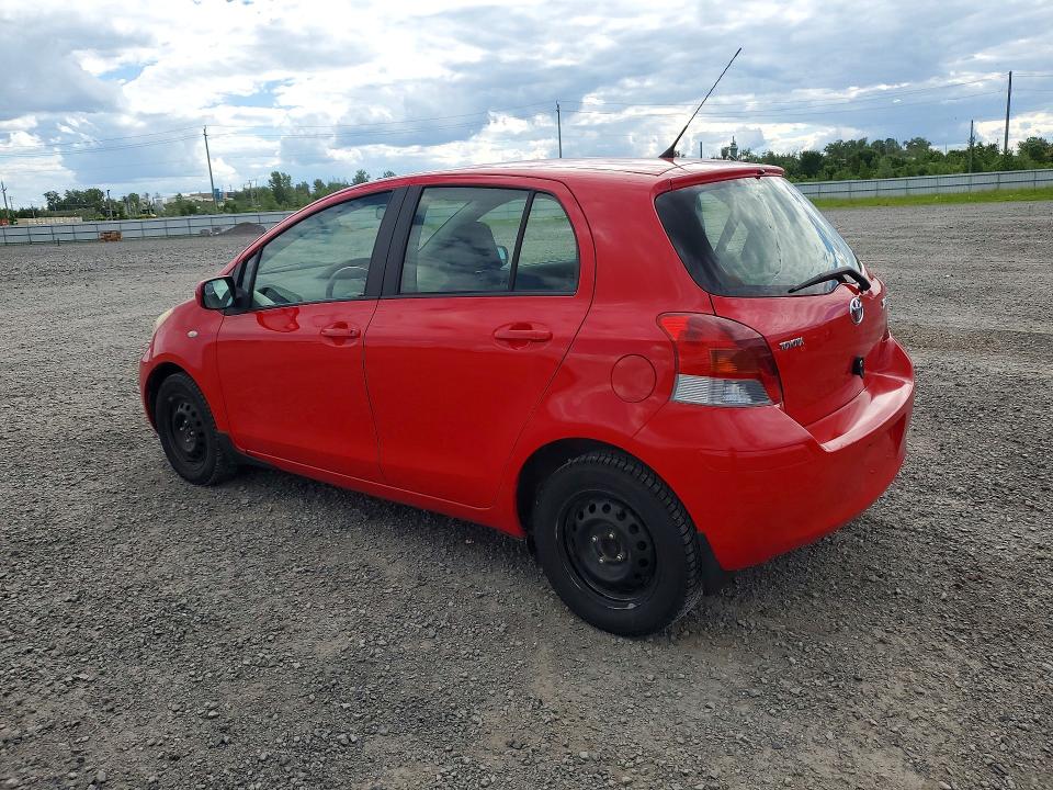 2010 Toyota Yaris VIN JTDKT4K3XA5308053 COPART salvage auction — MECHANICAL, On - Permit No Brand - Unfit, sold $1,550 on 2026-07-09 (photo 2)