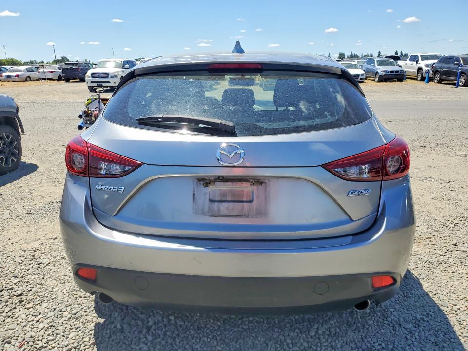 2014 Mazda 3 VIN JM1BM1L35E1142077 COPART salvage auction — FRONT END, Ca - Salvage Certificate, sold $1,200 on 2026-07-07 (photo 6)