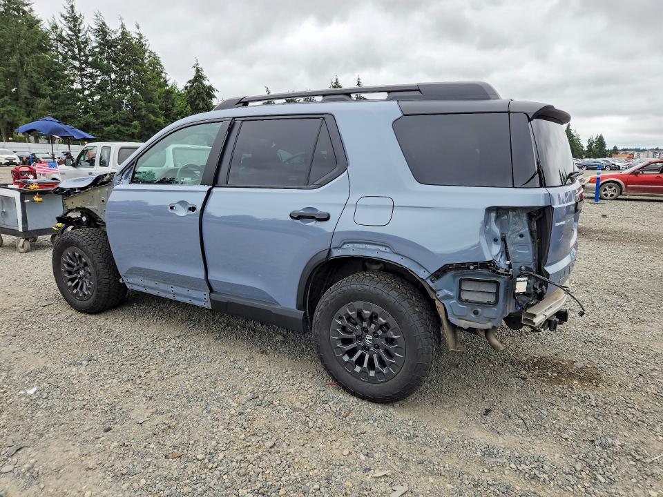 2026 Honda Passport VIN 5FNYF9H53TB011330 COPART salvage auction — FRONT END, Wa - Bill Of Sale, sold $16,700 on 2026-07-17 (photo 2)
