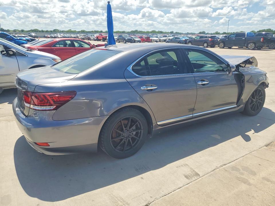 2013 Lexus Ls VIN JTHBL5EF0D5123718 COPART salvage auction — FRONT END, Tx - Certificate Of Title, sold $1,050 on 2026-07-11 (photo 3)