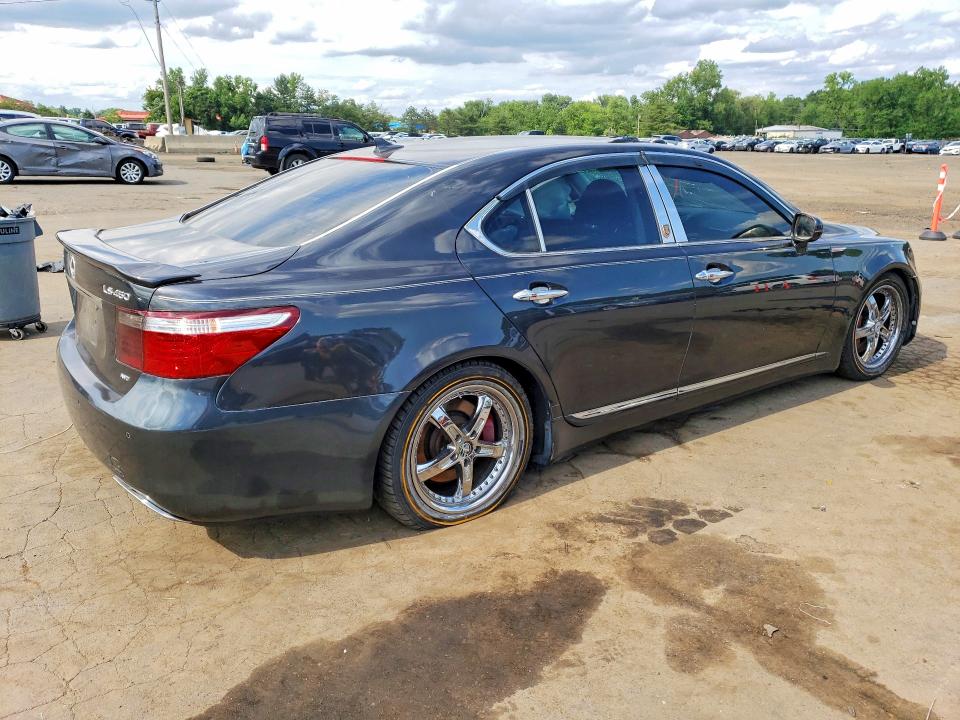 2009 Lexus Ls 460 VIN JTHCL46F595000260 COPART salvage auction — SIDE, CT - CERT OF TITLE-SALVAGE, sold $750 on 2026-07-10 (photo 3)