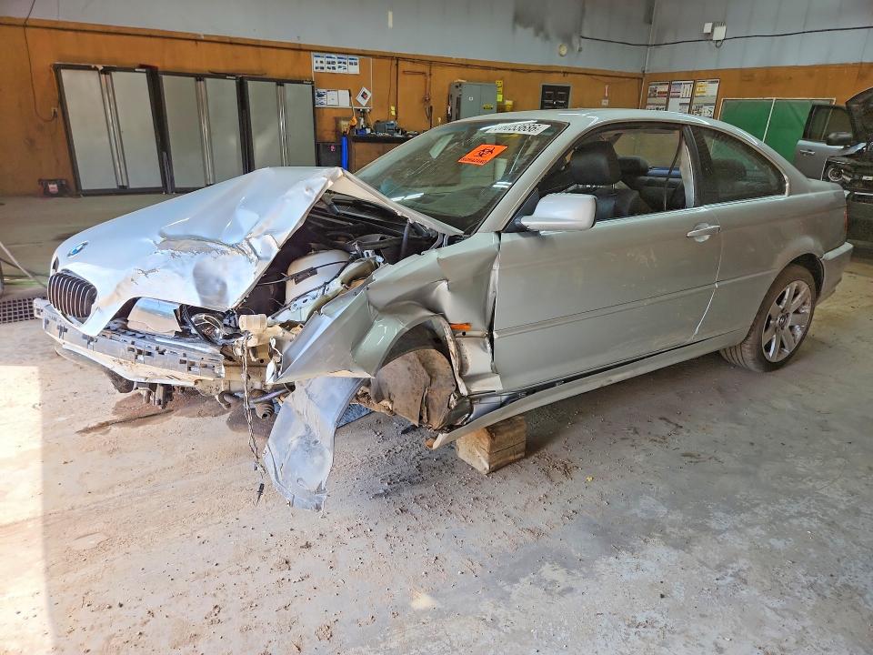 2001 BMW 3 series VIN WBABN33461JW49918 COPART salvage auction — FRONT END, MI - CERTIFICATE OF TITLE, sold $60 on 2026-07-15 (photo 1)
