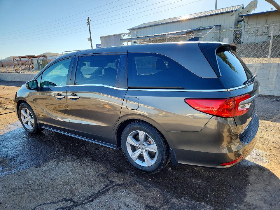 2019 Honda Odyssey VIN 5FNRL6H77KB137105 COPART salvage auction — UNDERCARRIAGE, Tx - Salvage Vehicle Title, sold $6,200 on 2026-07-23 (photo 2)