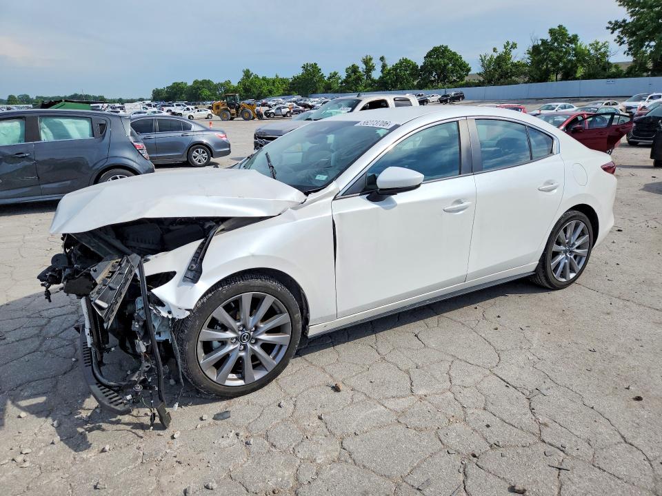 2023 Mazda 3 VIN 3MZBPABM4PM352108 COPART salvage auction — FRONT END, Mo - Salvage Certificate Of Title, sold $2,250 on 2026-07-31 (photo 1)