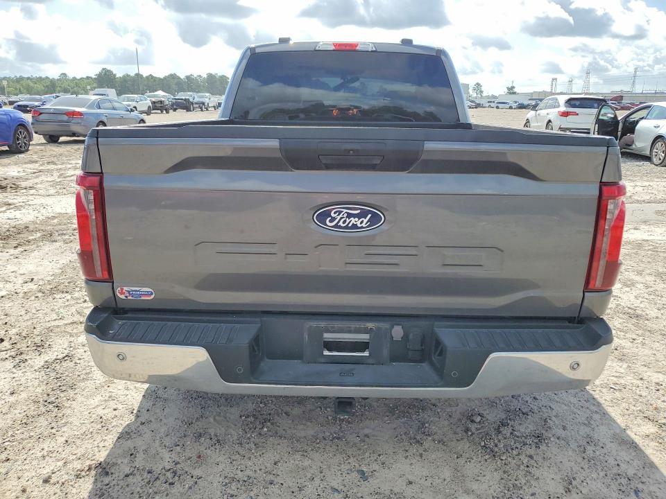 2024 Ford F-150 VIN 1FTMF1K55RKE70802 COPART salvage auction — FRONT END, TX - SALVAGE VEHICLE TITLE, sold $17,000 on 2026-09-04 (photo 6)