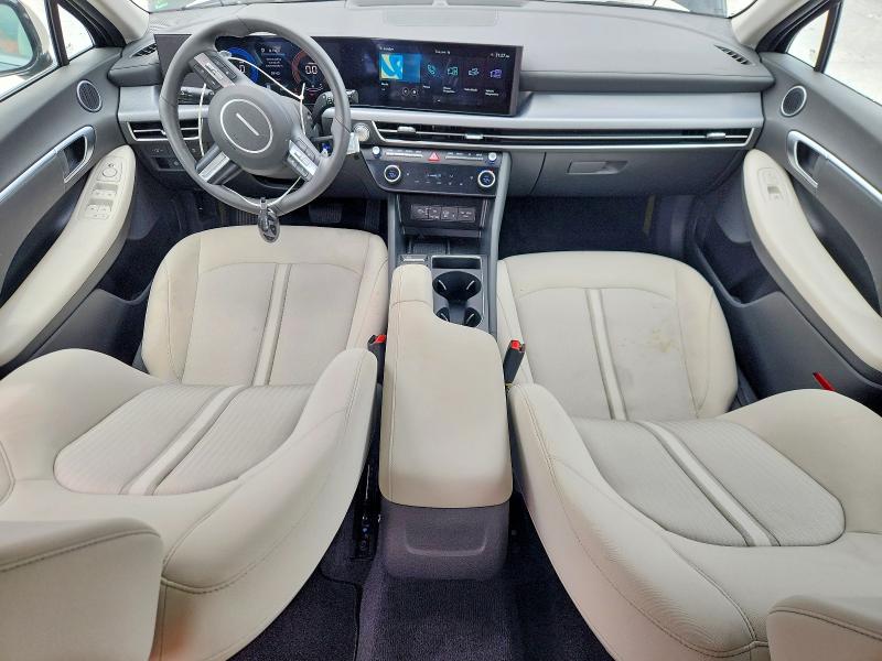 2026 Hyundai Sonata VIN KMHL64JA0TA554997 COPART salvage auction — FRONT END, TX - SALVAGE VEHICLE TITLE, sold $4,300 on 2026-07-28 (photo 8)