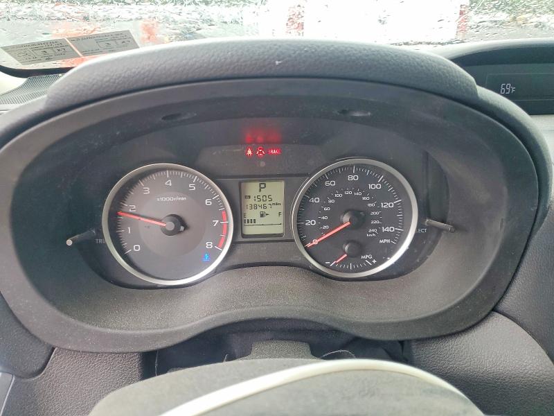 2013 Subaru Xv crosstrek VIN JF2GPACC4D2855365 COPART salvage auction — FRONT END, PA - CERT OF SALV-R=RECONSTRUCTED, sold $575 on 2026-07-14 (photo 9)