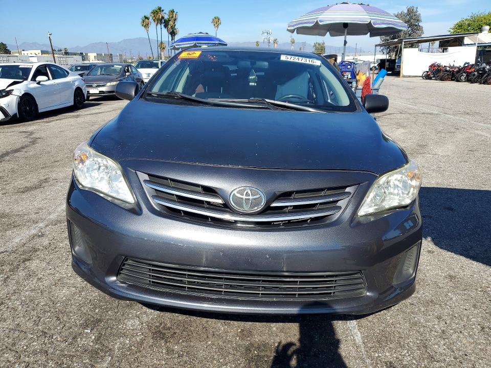 2013 Toyota Corolla VIN JTDBU4EE2DJ119600 COPART salvage auction — REAR END, CA - NON-REPAIRABLE VEHICLE CERT, sold $1,150 on 2026-07-17 (photo 5)