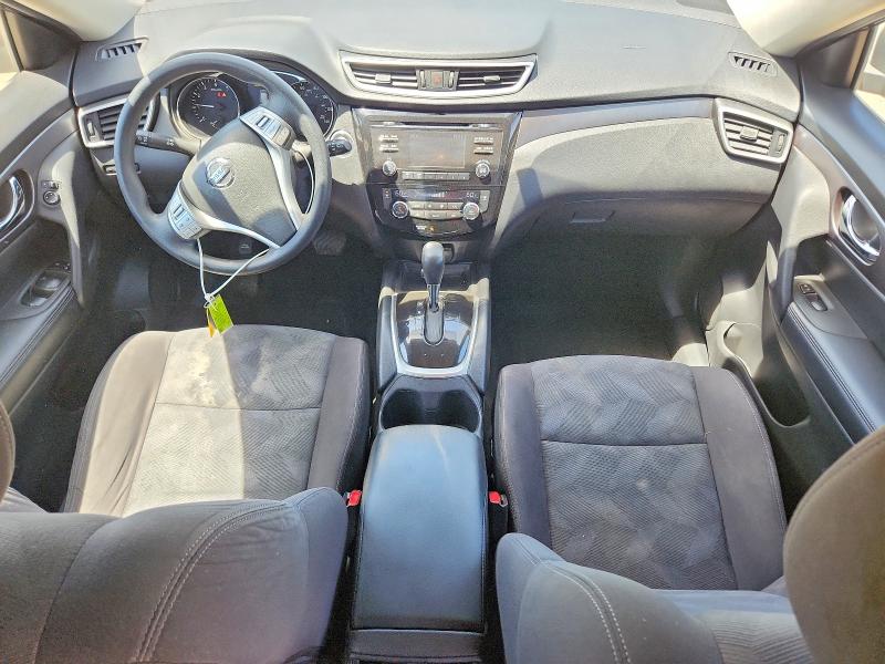 2016 Nissan Rogue VIN KNMAT2MV4GP700134 COPART salvage auction — REAR END, Il - Salvage Certificate, sold $2,000 on 2026-07-16 (photo 8)